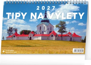 Kalendář stolní Tipy na výlety PGS-36936