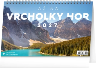 Kalendář stolní Až na vrcholky hor PGS-36899