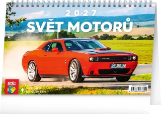 Kalendář stolní Svět motorů PGS-36882