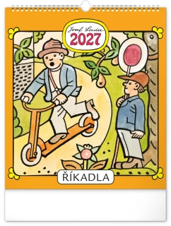 Kalendář nástěnný Josef Lada / Říkadla PGN-35744